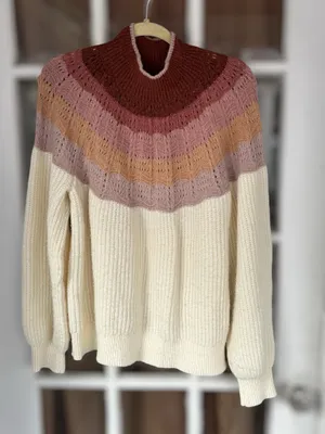 Maurice's Women's XXL Plus Size Ombré Mockneck Pullover Sweater Cozy Fall Chic thumbnail 14