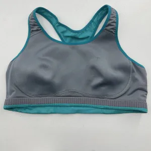 Nike Medium Sports‎ Bra Teal Dri Fit Medium Support Wicking Racerback Athletic thumbnail 7