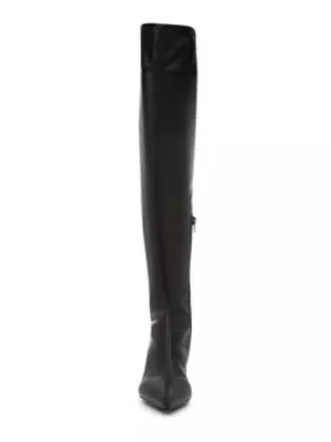 Madden Girl Deserai Over-The-Knee Kitten Heel Boots Size 7.5M thumbnail 2