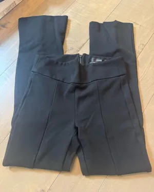 J Crew Size XS Petite Mario Bellucci Flare-leg trouser in Italian ponte thumbnail 1