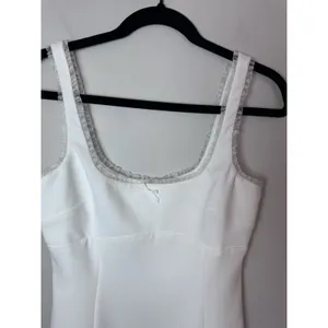 AMANDA UPRICHARD VALETTA DRESS Ivory Sz S NWT $238 thumbnail 13