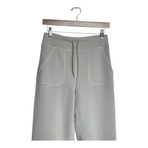 Women wide leg high waist lounge pants soft comfy size 4‎ short thumbnail 3