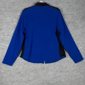 Lauren Ralph Lauren Size-XXL Women Jacket Royal Blue Black Full Zip Track thumbnail 9