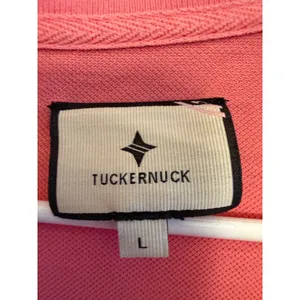 Tuckernuck Womens Coral Pink Pique Knit Ruffle‎ Drop Waist Polo Dress Large thumbnail 4