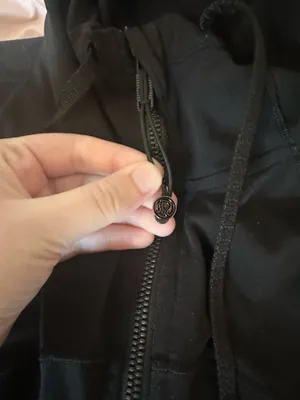 Lululemon define jacket black hooded size 8  thumbnail 2