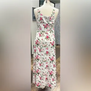 LoveShackFancy Sabina Slip Dress REVOLVE summer floral 500$ party cottage thumbnail 5