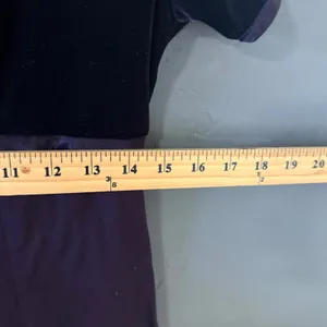 Be Smart Vintage 90s Purple Velvet Empire Maxi Dress 5/6 Whimsigoth Vamp Grunge‎ thumbnail 8