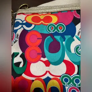 Coach Poppy Pop C‎ Glam Graffiti Crossbody Multi Colors thumbnail 9