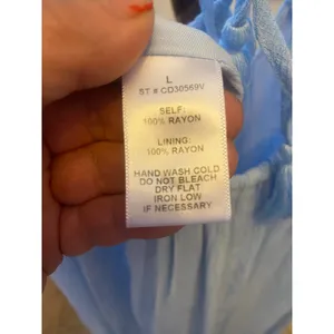 Women A Peach Light Blue Cutout Halter Maxi DressL thumbnail 3