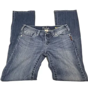 Silver Jeans Aiko Bootcut Jeans W29 L33 Dark Wash Stretch Denim thumbnail 9