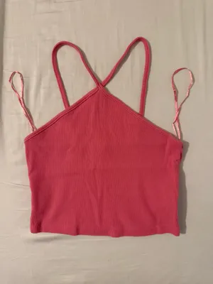 Pink Halter Top ZARA thumbnail 2