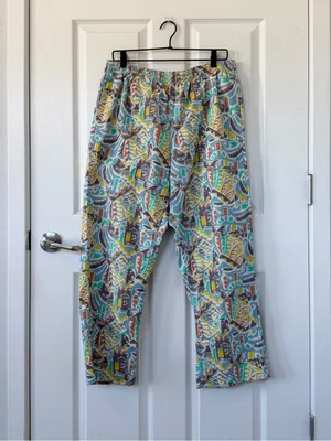 Patagonia Funhoggers Active Hiking Pants in Lago Blue NWT Women’s Large thumbnail 4