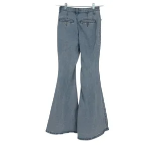 Dolls Kill x Strawberry‎ Shortcake Light Wash Embroidered Flare Jeans Small thumbnail 2