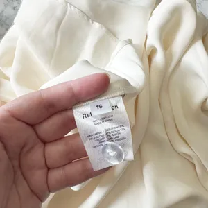 Reformation Hollyhock Dress in Ivory thumbnail 6