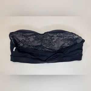 Maidenform Women’s Dream Lace Bandeau Black Bra Size‎ S thumbnail 4