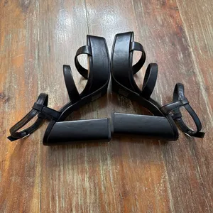 Y Not Y2K Black Platform Heels Size 9 thumbnail 8