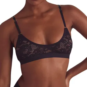 We Are HAH | Free People Convertible Bra Garter Black Lace Lingerie Small NWT thumbnail 5