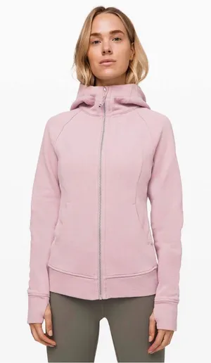 Lululemon Scuba Hoodie *Light Cotton Fleece in Smoky Blush thumbnail 1