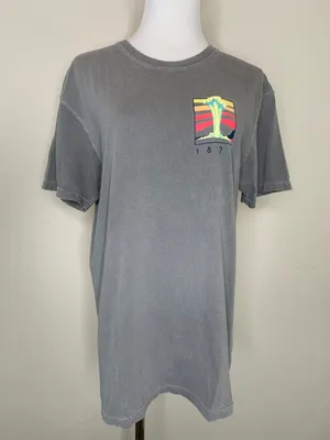Yellowstone T shirt Bright Back Graphic Tee Sz Medium Cotton thumbnail 1