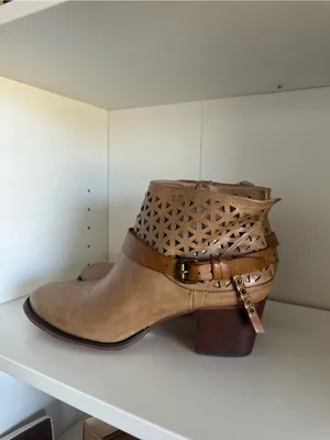 Western Girl Ankle Boots Brown Size 10 thumbnail 2