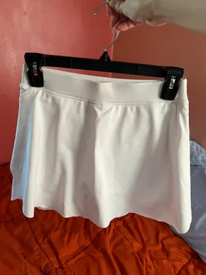 Shein White Tennis Skort thumbnail 5