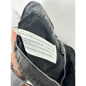 Abercrombie & Fitch The Ankle Straight Ultra High Rise Jeans Womens 24/00‎ Gray thumbnail 7