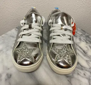 Wonder Nation Silver Glitter Fashion sneakers thumbnail 1