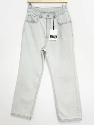 The Ragged Priest Dad Jeans Size 30 Light Wash Cotton‎ Baggy Y2K Grunge Slouchy thumbnail 1