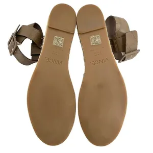 Vince Abby Croc Espadrille Platform Sandals Taupe Summer Bohemian Chic size 9 thumbnail 7