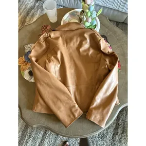Bagatelle Brown Faux Leather Jacket X Large thumbnail 8