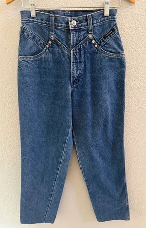 Vintage Rockies Bareback 90s High-Waist Jeans Women’s Size 29 Western Denim thumbnail 1