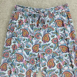 Soft Surroundings Harbor Orleans Pajamas Womens XS Floral Paisley Sleepwear thumbnail 12