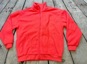 Urban Outfitters Neon Pink Fleece Pullover thumbnail 5