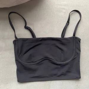 Alo Yoga Airbrush Streamlined Bra Tank Black XS thumbnail 2