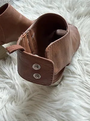 GAP peep toe booties thumbnail 5