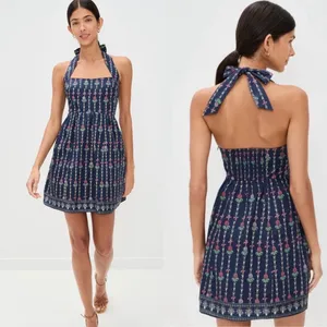 Hill House Home The Fleur Mini Dress Size Small thumbnail 3