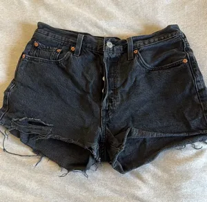 Levi’s Shorts Denim 501 Black thumbnail 1