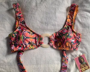 Strawberry Milk Mob Bikini Top Multiple thumbnail 1