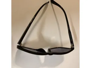 Lucky Brand Los Feliz Black Sunglasses Gradient Smoke Lens 58-16-140 Cat 3, Used thumbnail 3