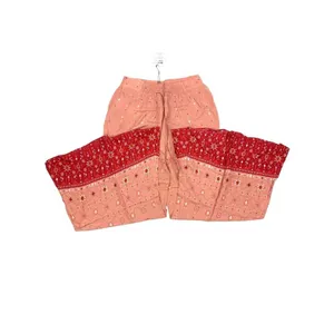 Some Days Lovin - Feeling The Love Crop Top & Pants in Pink & Red thumbnail 5