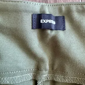 Express Ponte Pants Stretch Slim High Rise Green Women XXL Career Pull On thumbnail 11