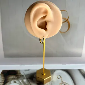 Star Small Hoop Earrings for Women Men Streetwear Unisex Earrings thumbnail 5