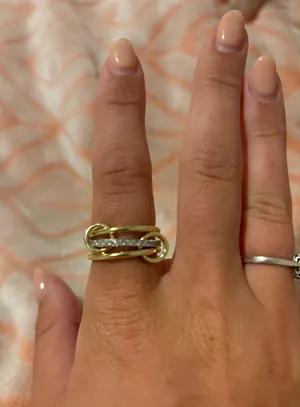 Stack ring Gold Size 7 thumbnail 1