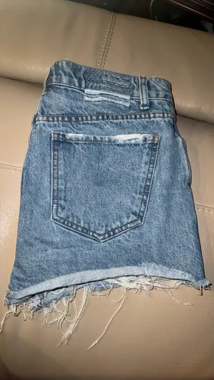 Revice Denim Distressed Shorts thumbnail 3