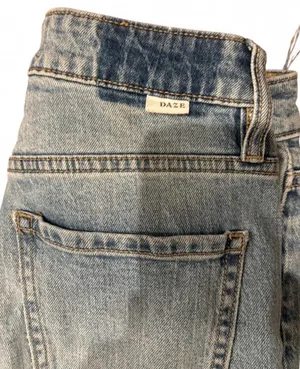 Daze Denim Women's 25 Blue "Just Right" Rigid & Stretch Mid Rise Jeans thumbnail 7