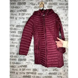 32° heat | women maroon down filled jacket thumbnail 8