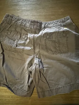 Carhartt Casual Relaxed Fit 8 inch Washed Brown Utility Shorts thumbnail 5
