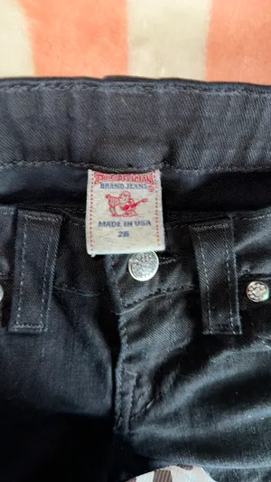 Black bootcut jeans  thumbnail 3