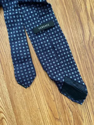 Versace silk tie  thumbnail 5