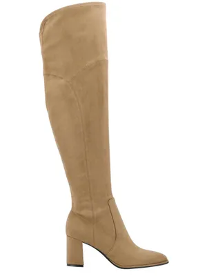 Marc Fisher Tan Over-the-Knee Block Heel Boots Size 7 thumbnail 4